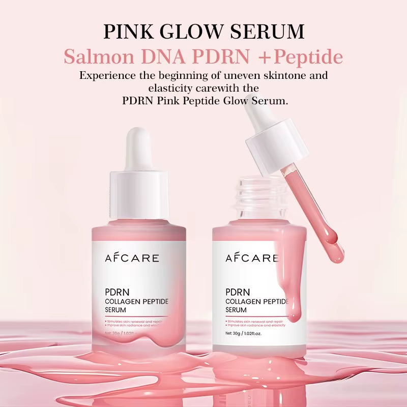Complex Peptide Acne Serum PDRN Collagen Shrink Pores Fade Melanin Smooth Brightening Skin Korean Skincare Products